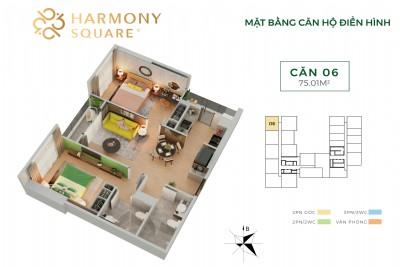 TỐI ƯU KHÔNG GIAN SỐNG VỚI CĂN HỘ HIỆN ĐẠI HARMONY SQUARE, THANH XUÂN